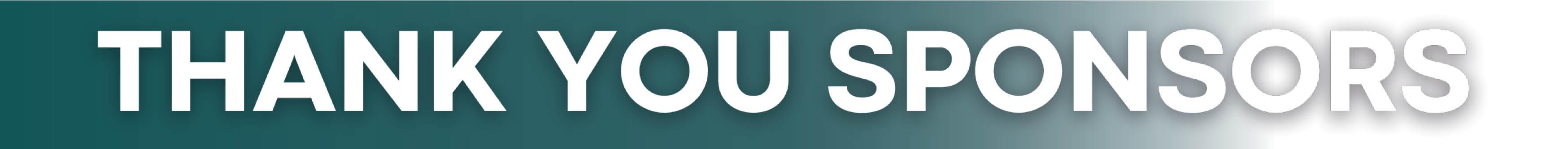 Thank You Sponsors Header